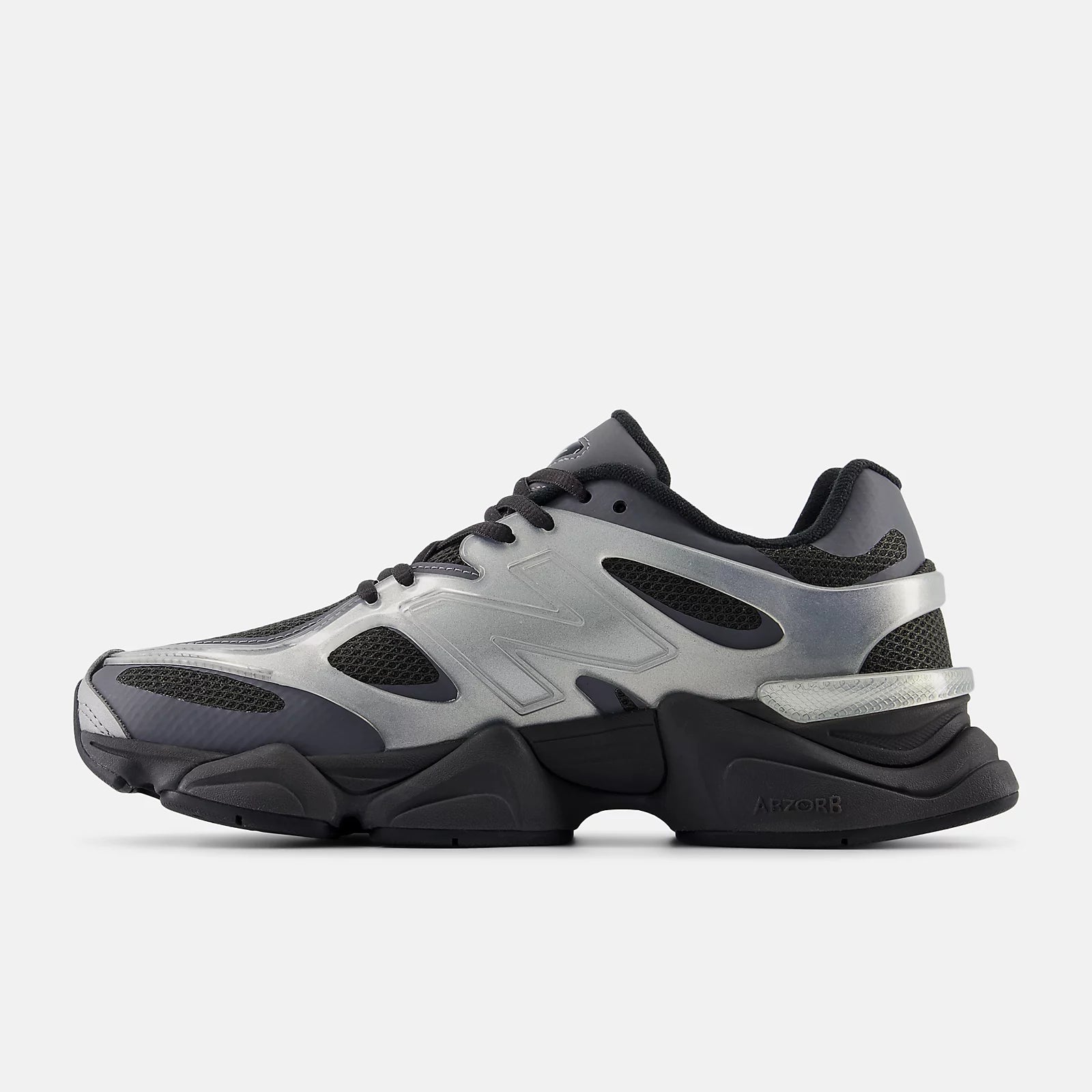 Silver Metallic With Black Cement