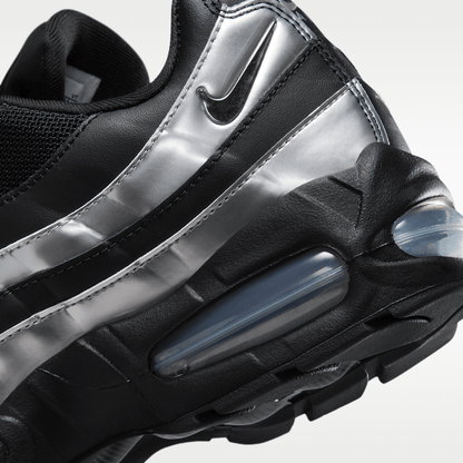 Black/Black/Metallic Silver