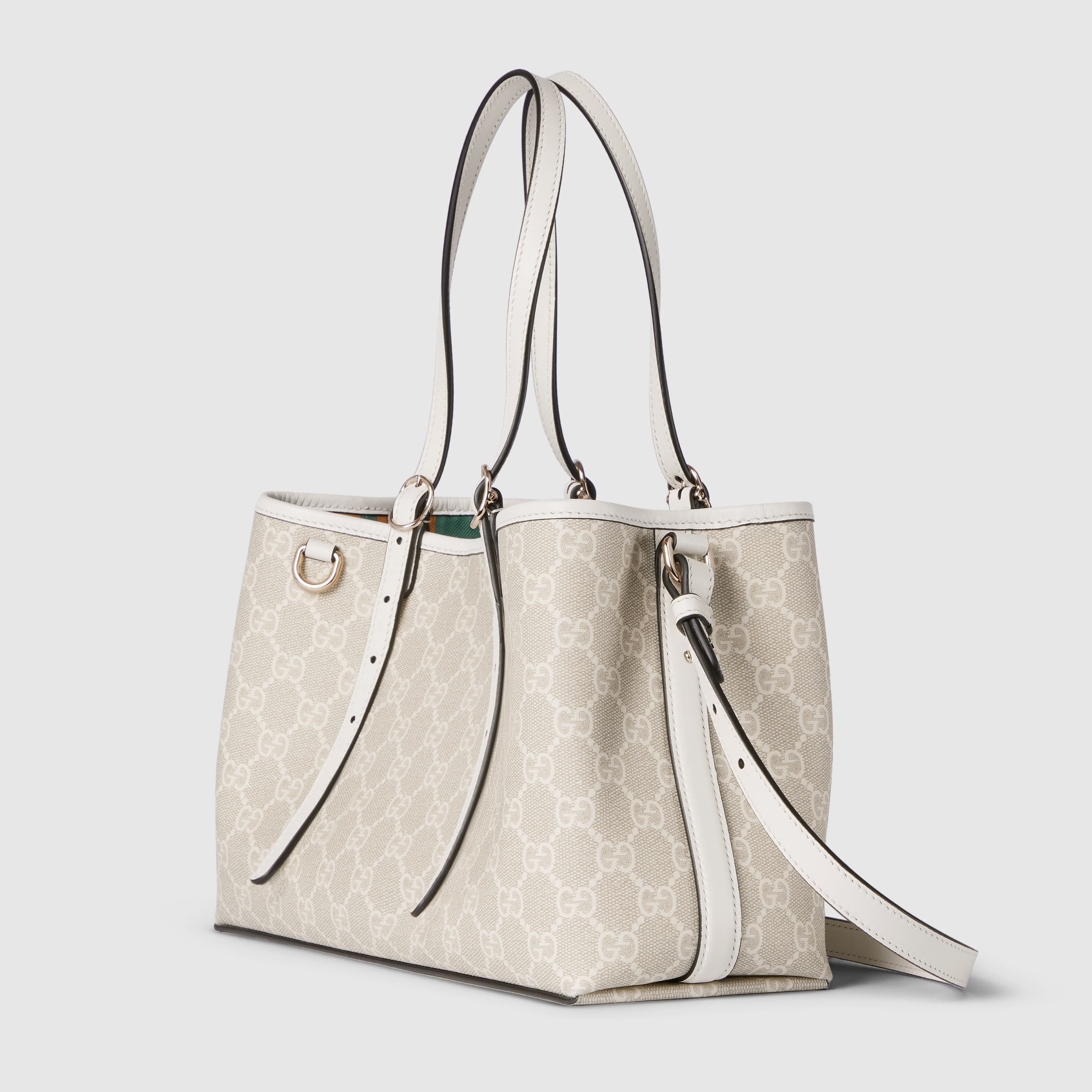 tejido beige y café oscuro