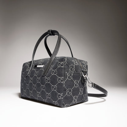 denim con GG en negro