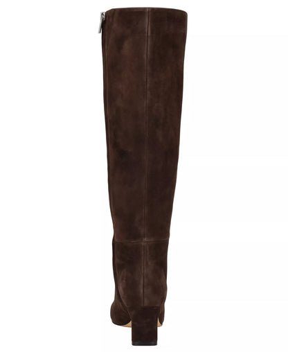 Dark Brown Suede