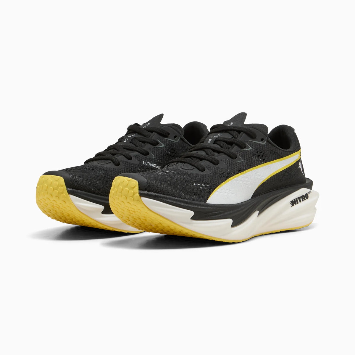 PUMA Black-Vibrant Yellow