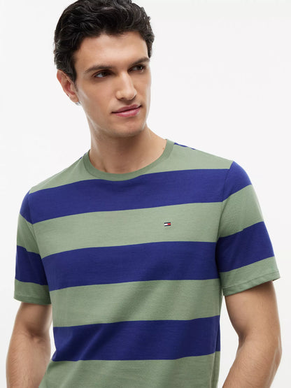 Pilot Blue/Green Stripe