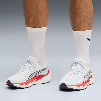 PUMA White-Ultra Red