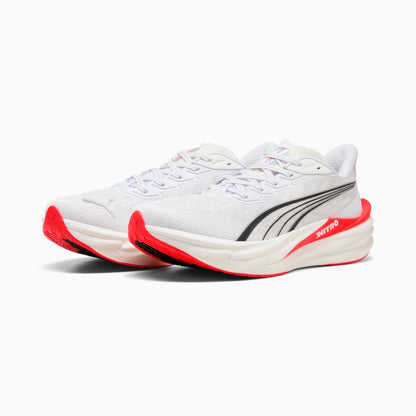 PUMA White-Ultra Red