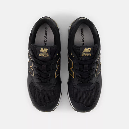 Black With Gold