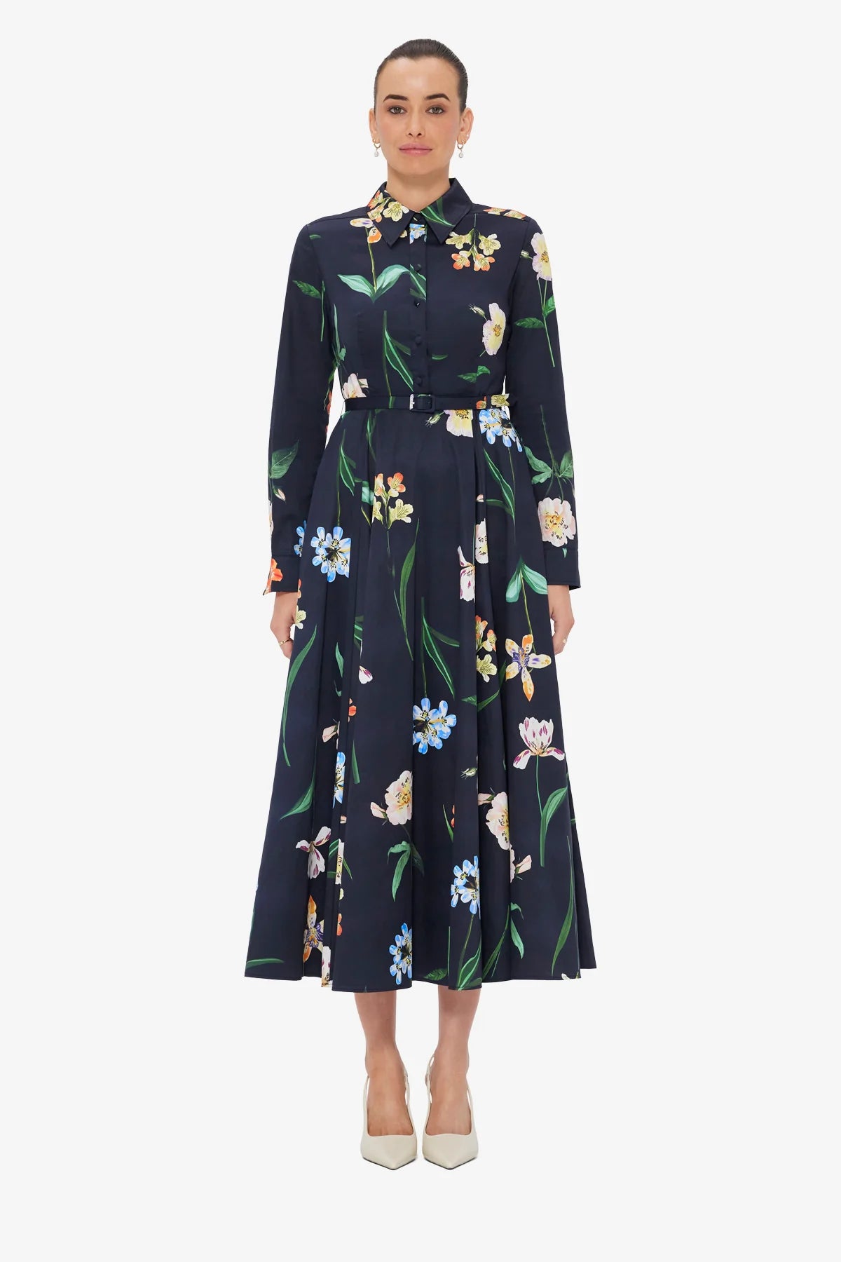 Botanical Print in Ebony