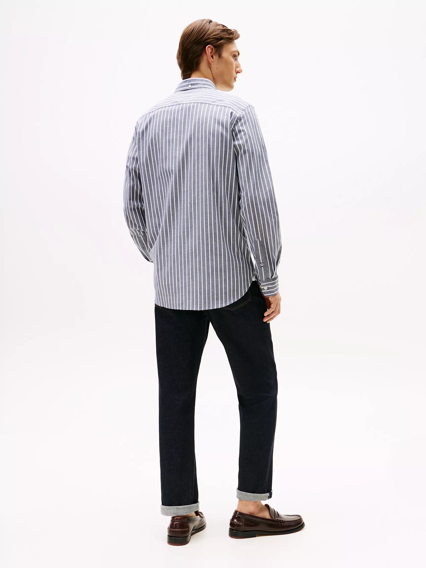 Carbon Navy Stripe