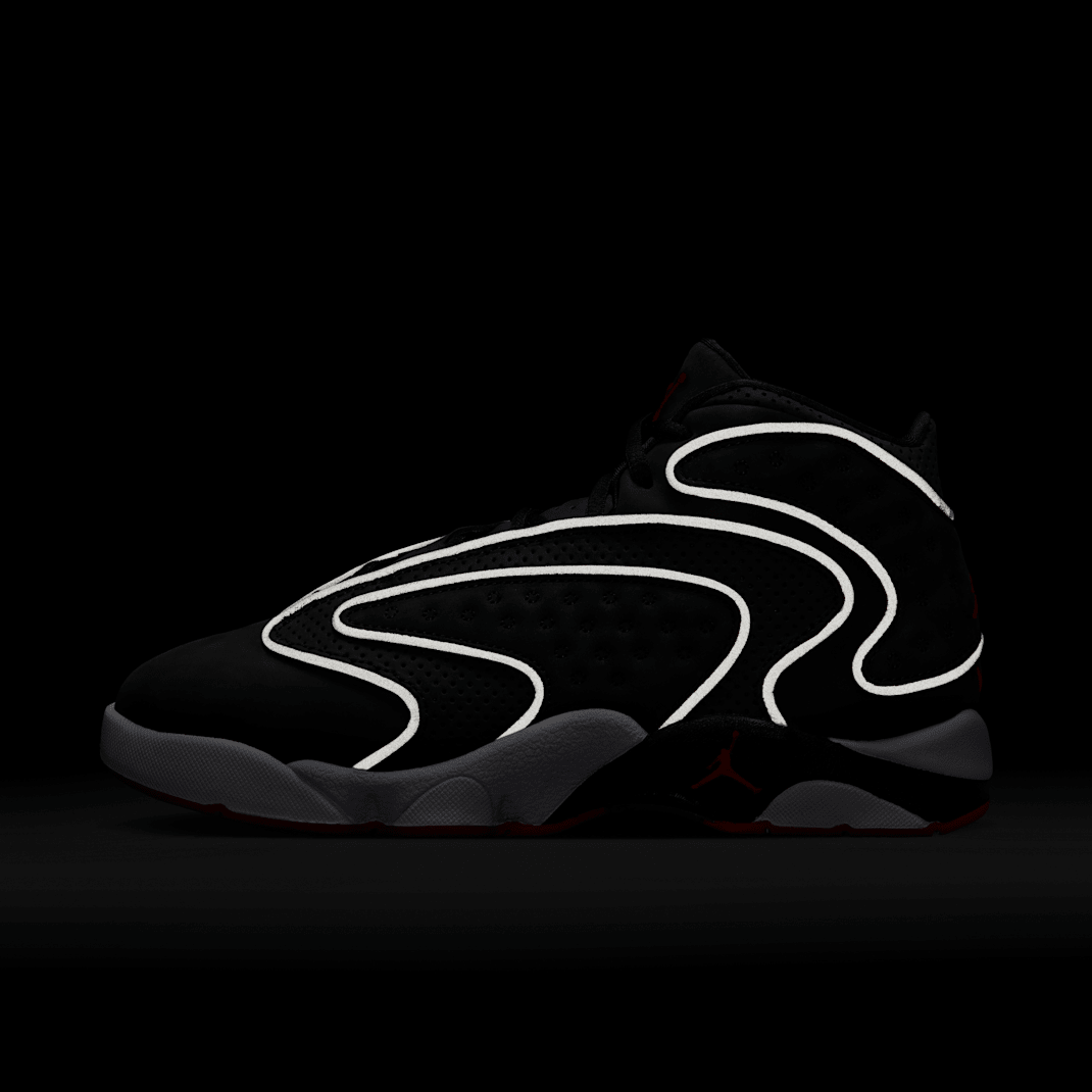 Black/White/University Red