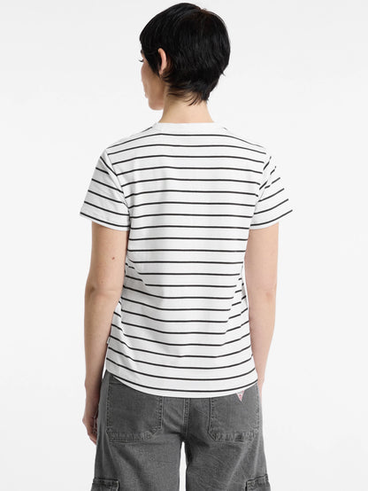 Pure White Stripe