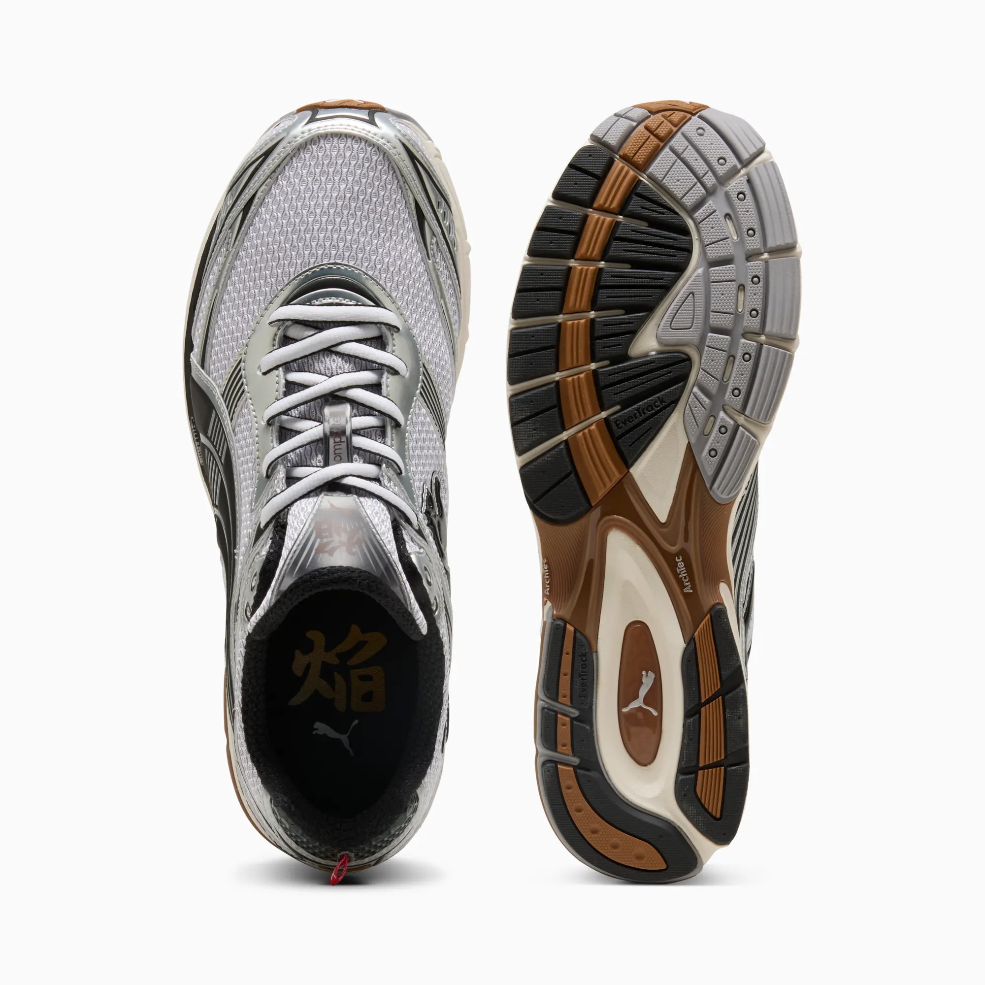 Matte Silver-PUMA Black