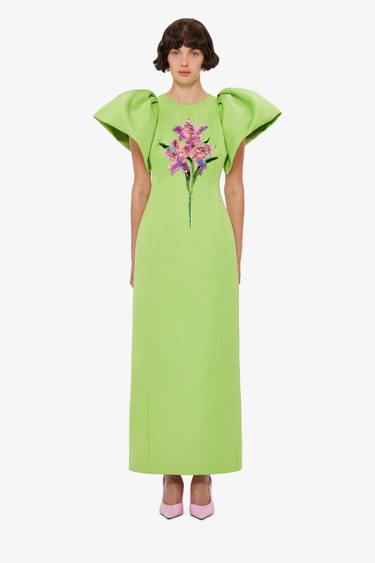 Lily Print in Parakeet