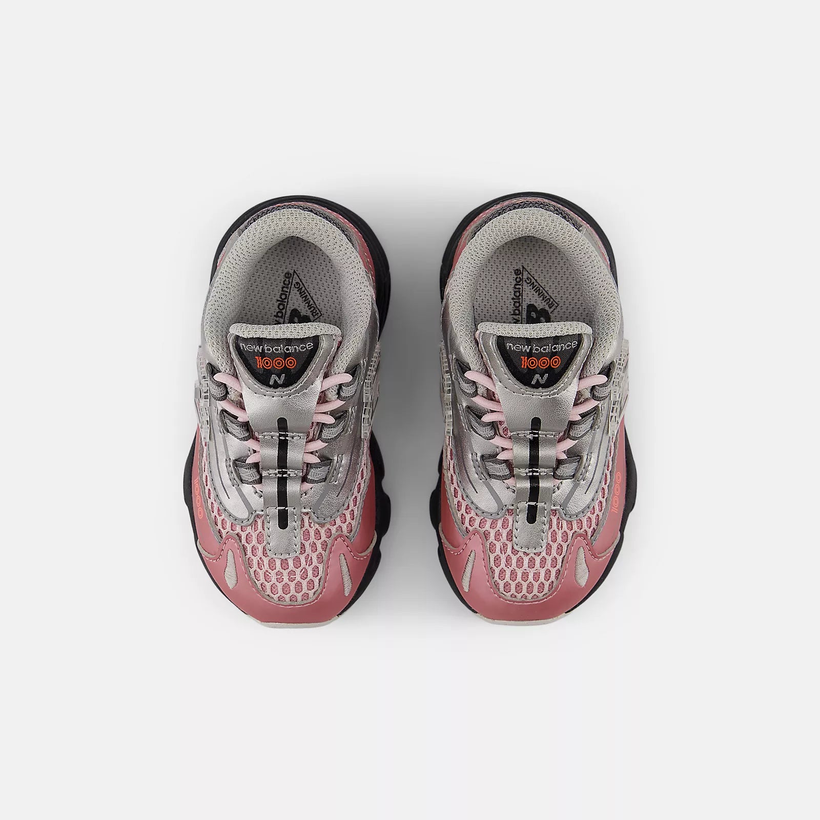 Pink Taffy With Silver Metallic And Urgent Red