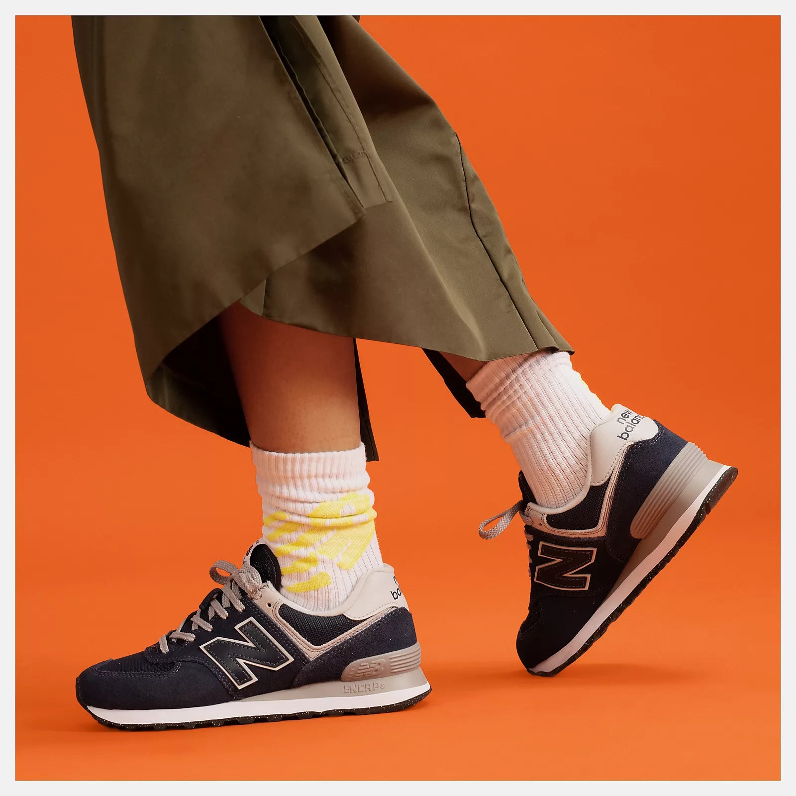 Nb Navy With Nb White