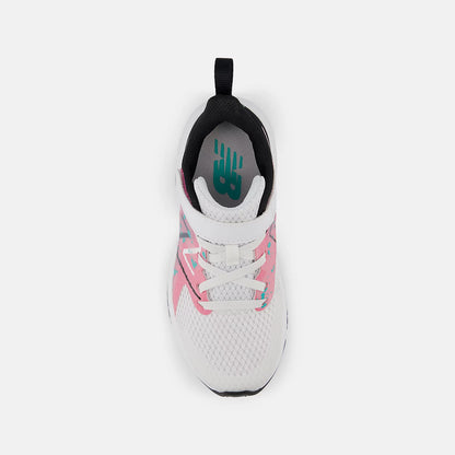 White With Real Pink And Black