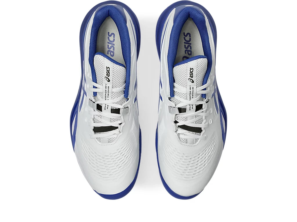 White/Dark Cobalt