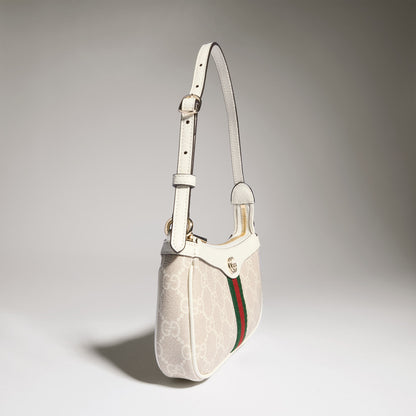 tela GG beige y blanco