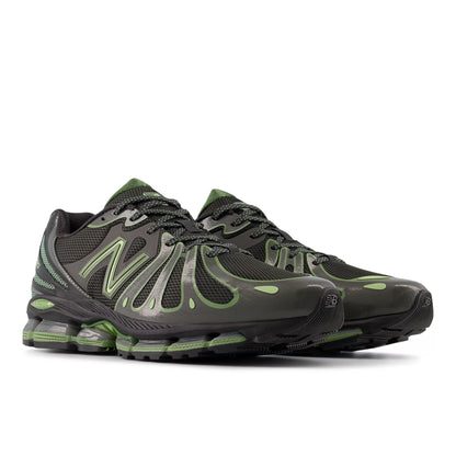 Faded Black With Utility Green