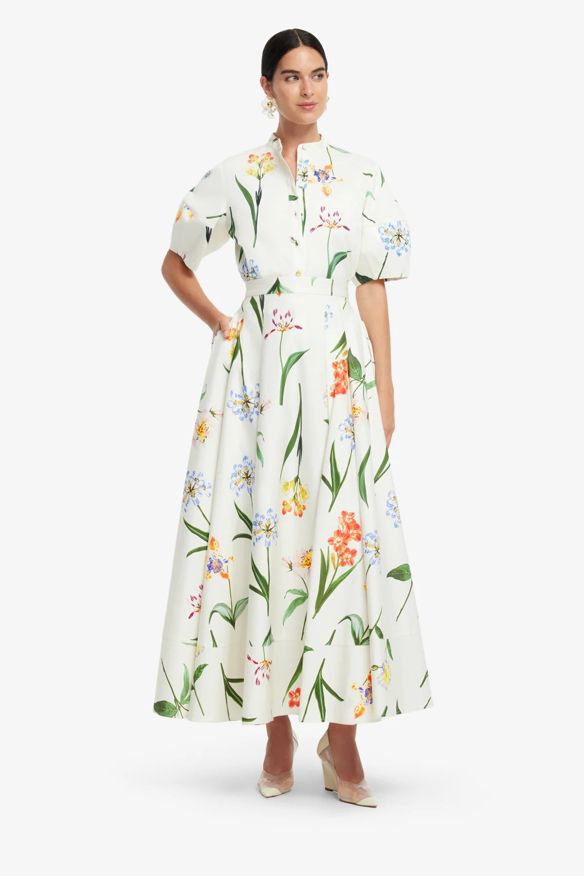 Botanical Print in Snow