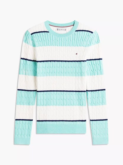 Mint Green Stripe