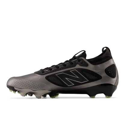 Black With Dark Silver Metallic