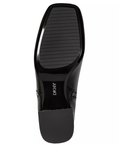 Black Smooth Leather
