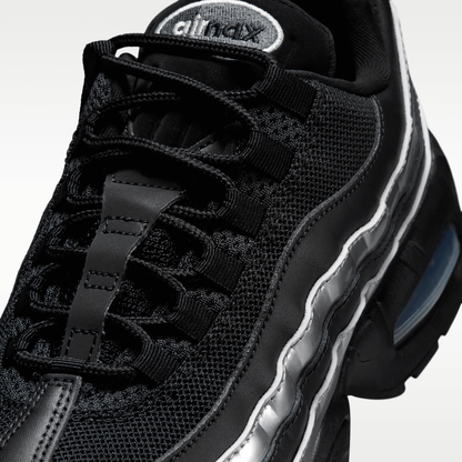 Black/Black/Metallic Silver