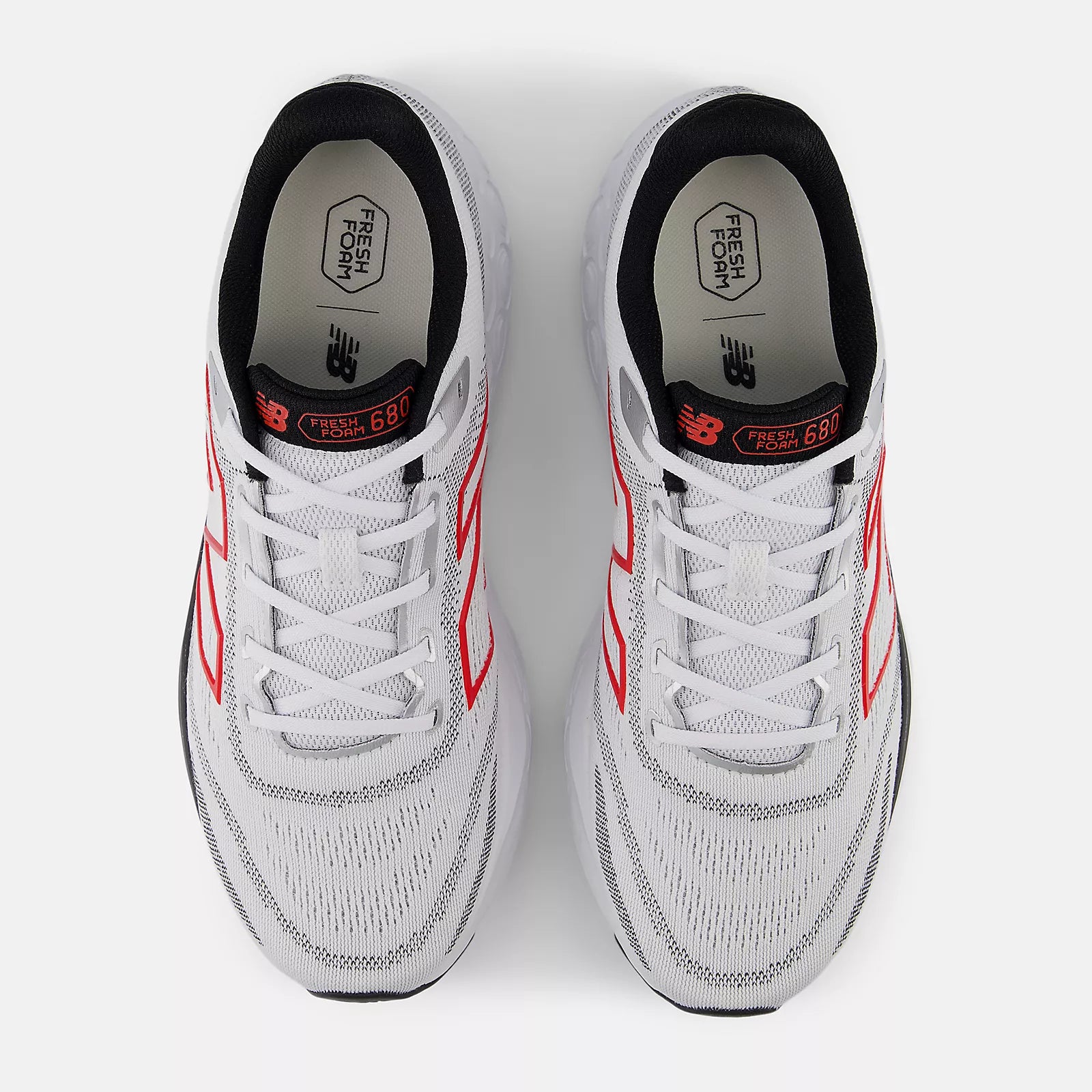 White With Black And True Red