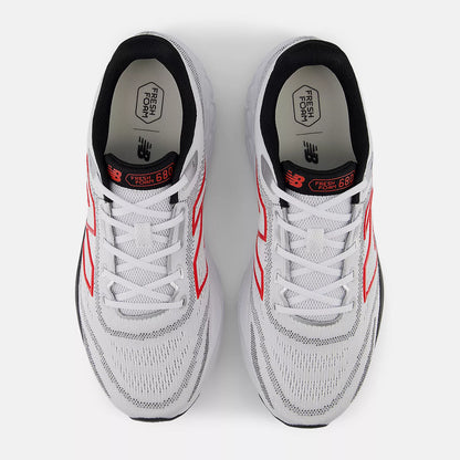 White With Black And True Red