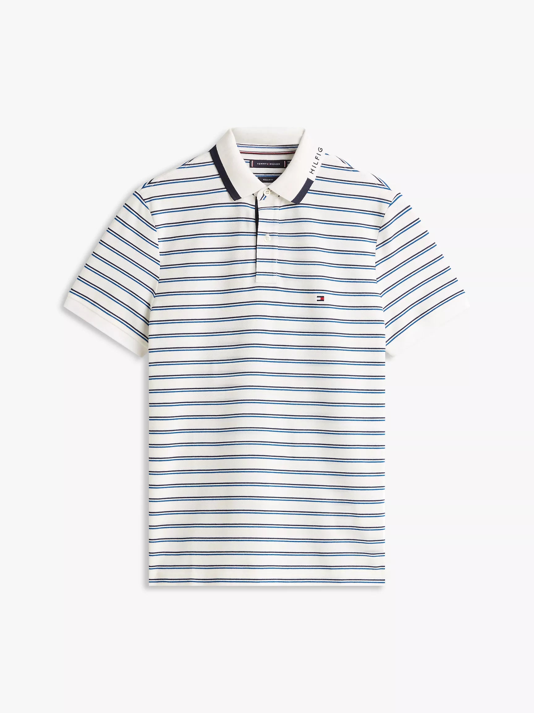 Ecru/Navy Stripe