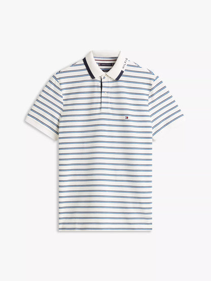 Ecru/Navy Stripe