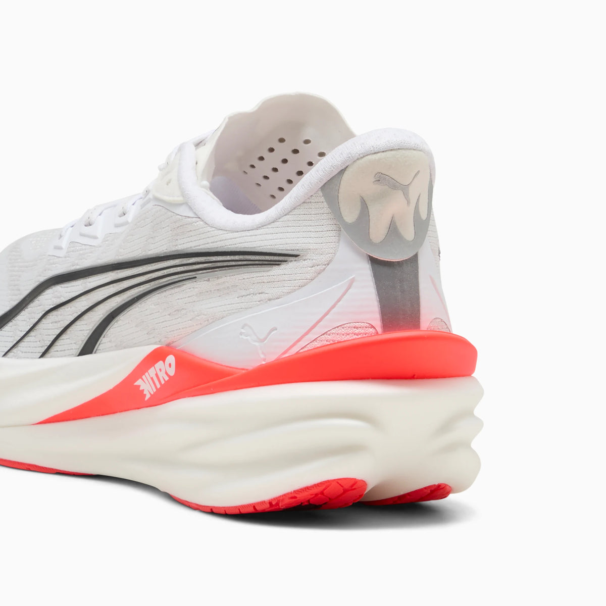PUMA White-Ultra Red