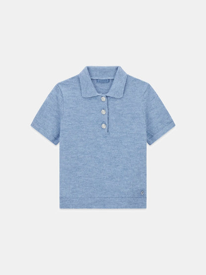 Soft Light Blue Heather