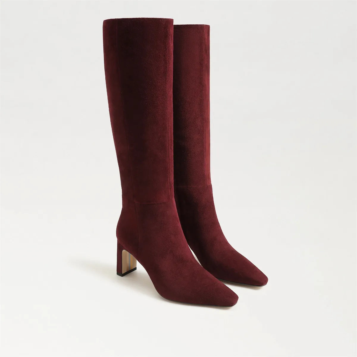 French Burgundy Suede