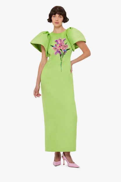 Lily Print in Parakeet