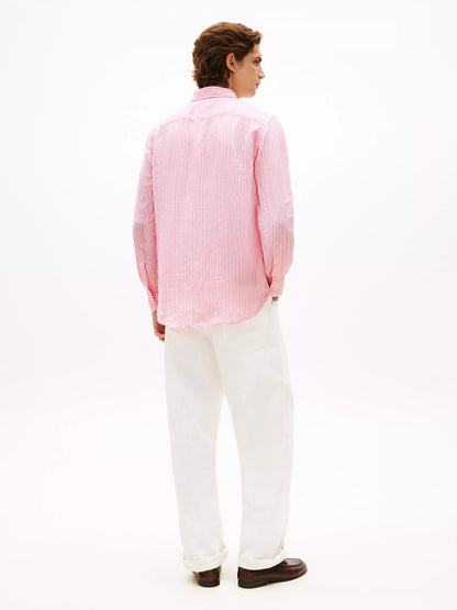 Classic Pink/White Stripe