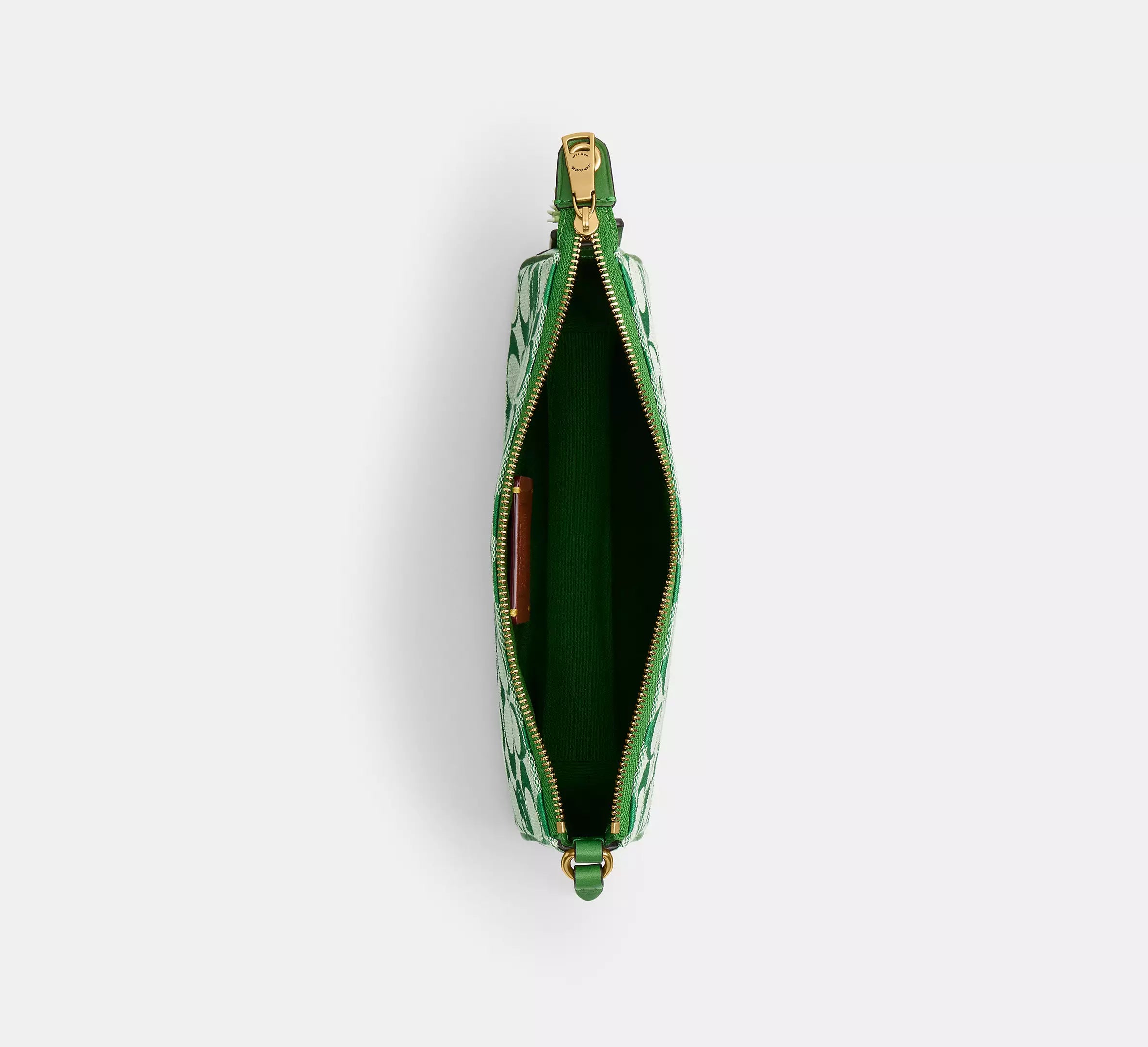 Brass/Kelly Green