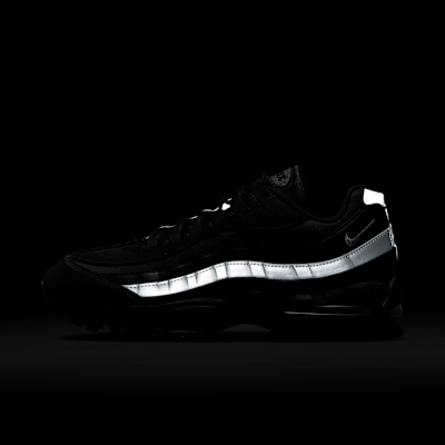 Black/Black/White/Metallic Silver