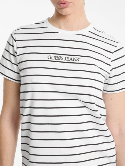 Pure White Stripe