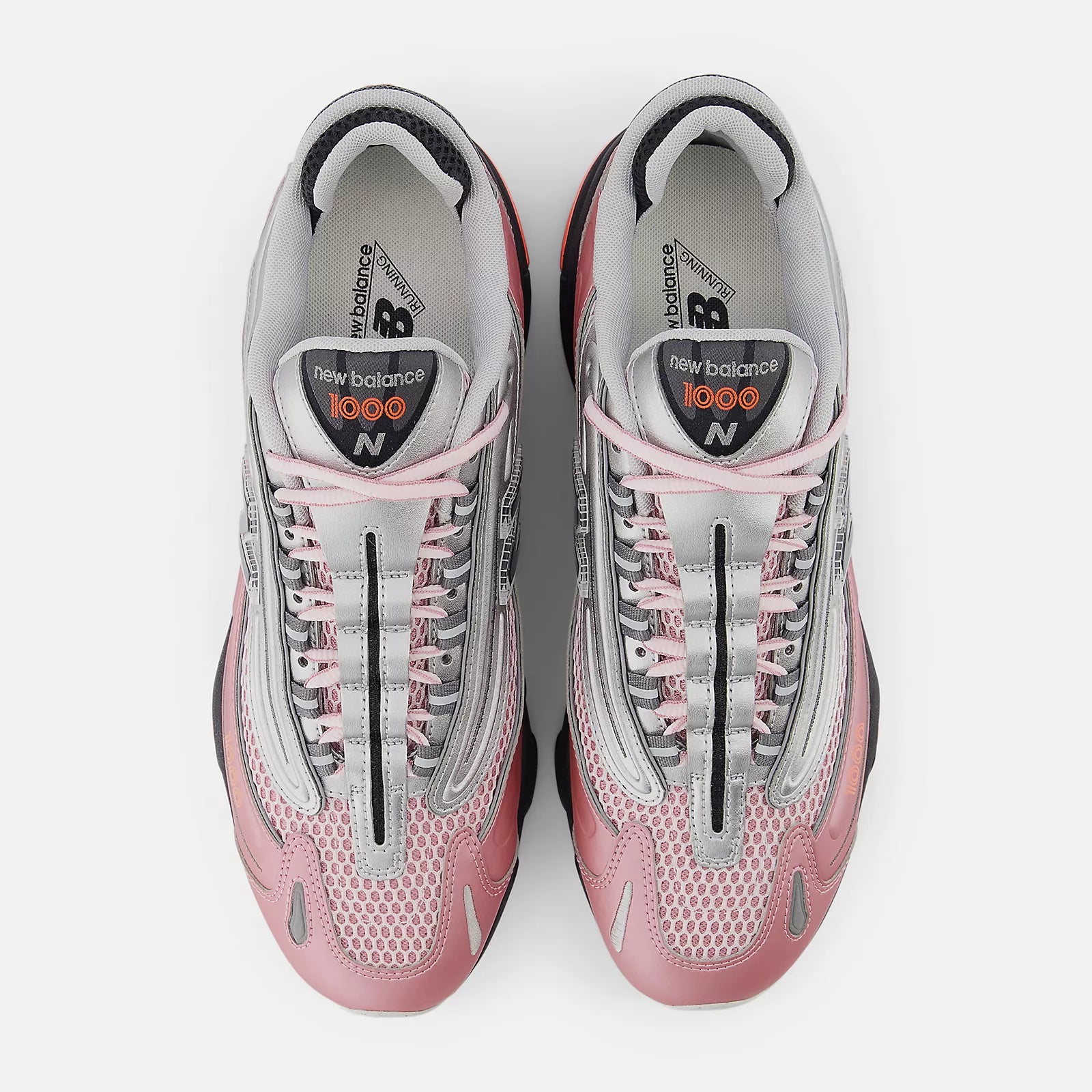 Pink Taffy With Silver Metallic And Urgent Red