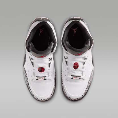 White/Black/Cement Grey/Gym Red 3