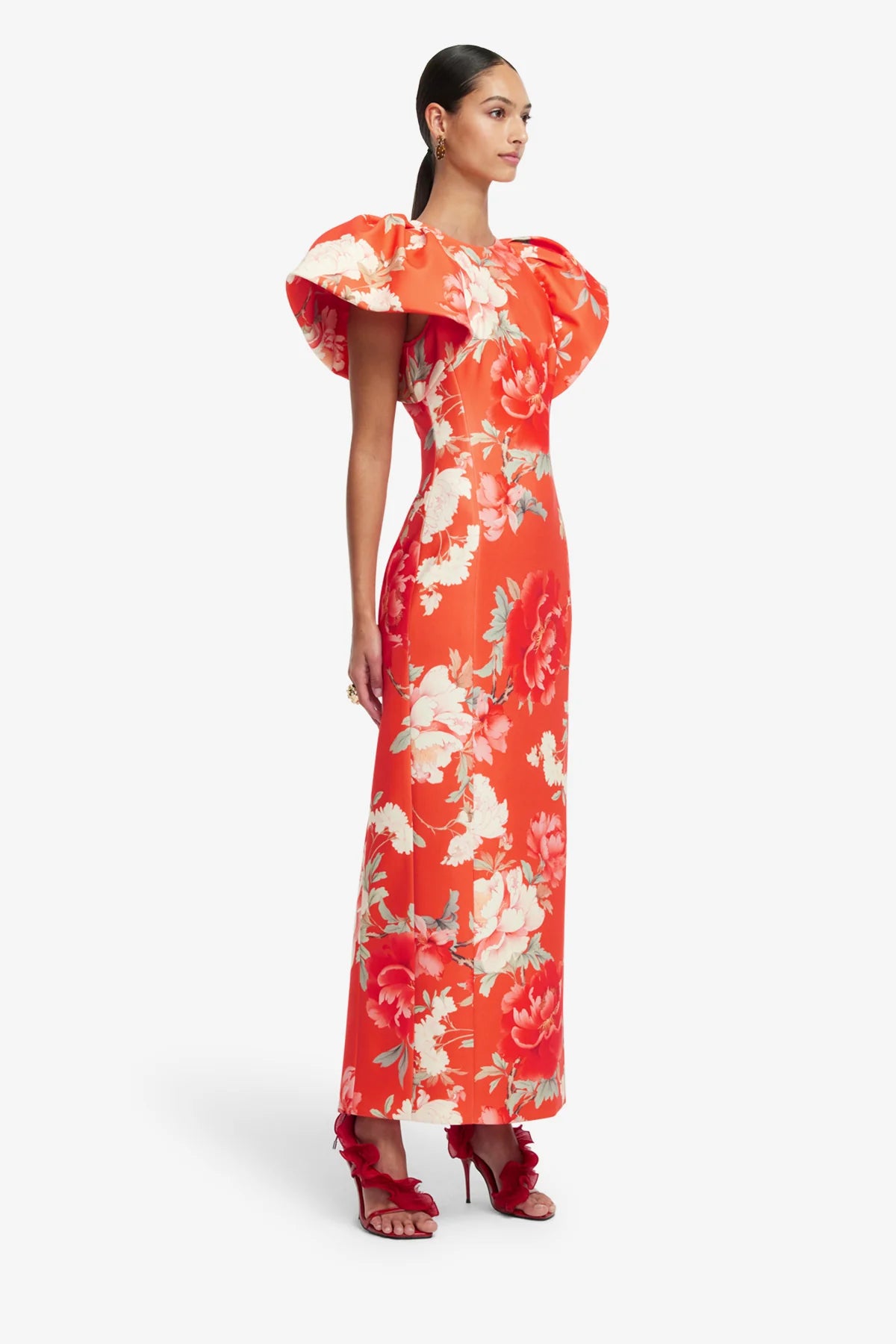 Saffron Peony Print