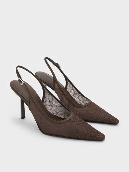 Dark Brown Textured