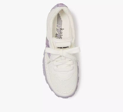 True White/Lavender Cream