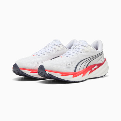 PUMA White-Ultra Red