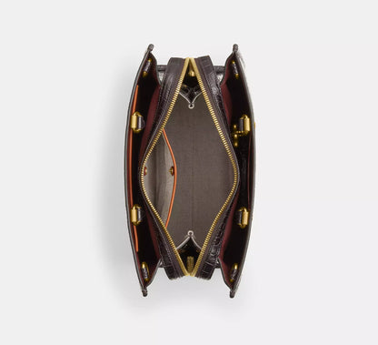 Brass/Oxblood