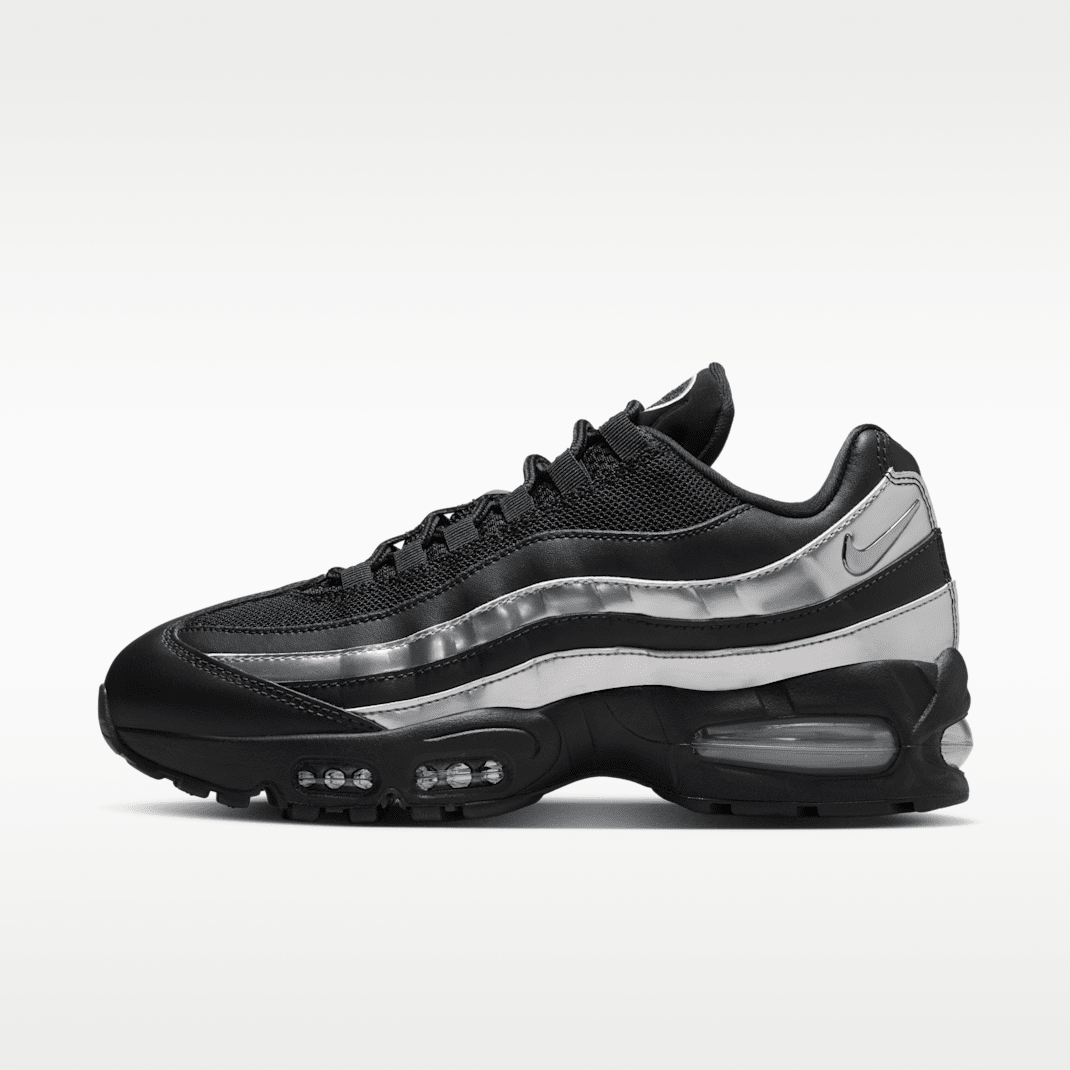 Black/Black/Metallic Silver