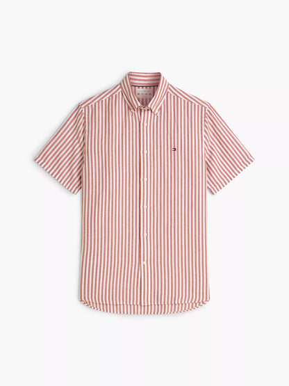 Rusty Ochre/White Stripe