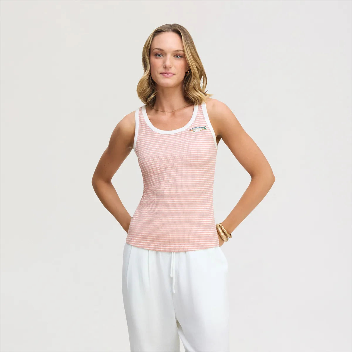 Pink and White
