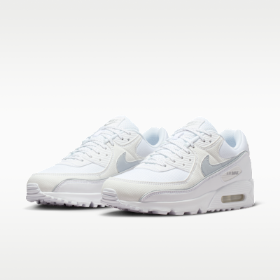 White/White/Metallic Silver